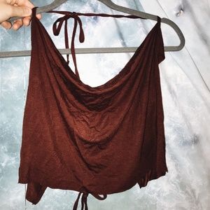 DONATING SOON ✰ Cowl Neck Backless Top ✰